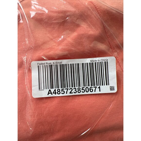 Koolaburra by UGG Jersey Short Sleeve Tunic Top Womens XS Faded Rust T Shirt NEW - Picture 4 of 8